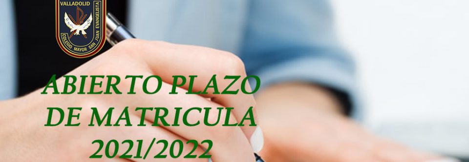 Solicitud de Plaza 2021/2022